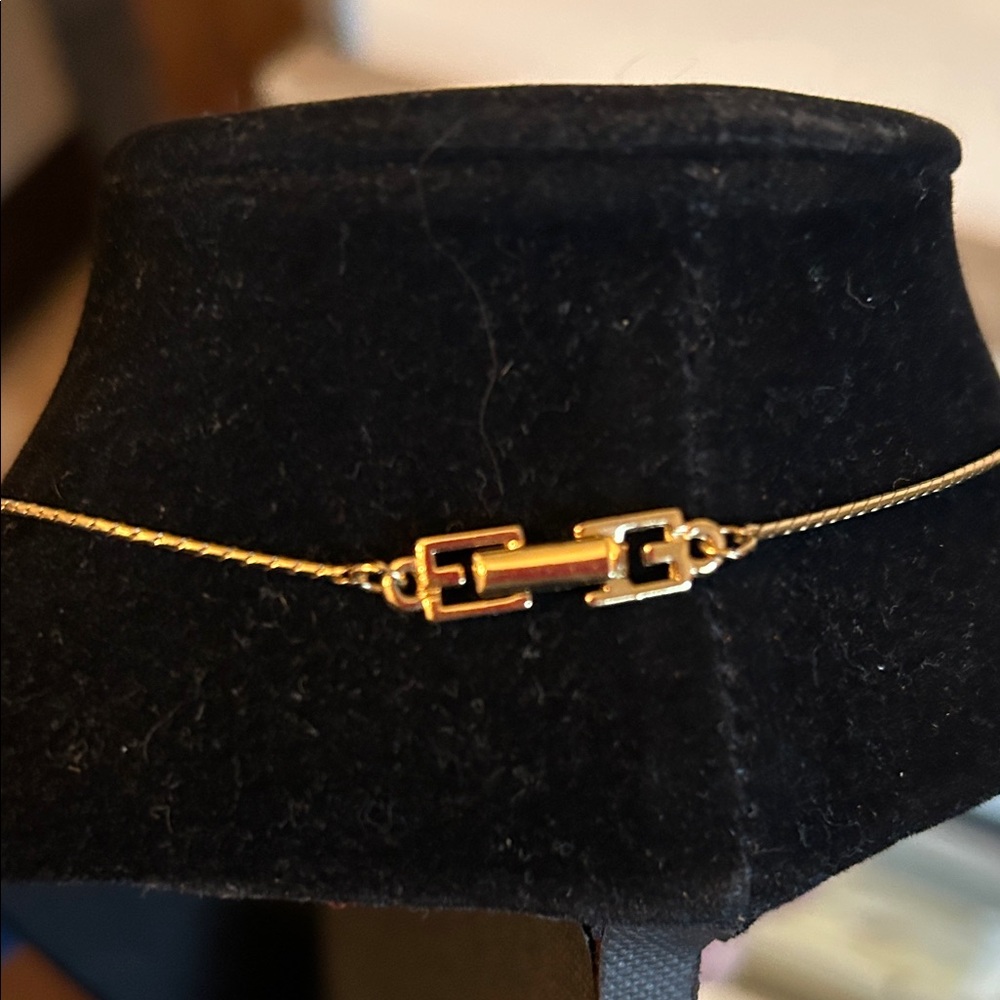 Givenchy Gold and Silver Heart Necklace - Picture 4 of 7